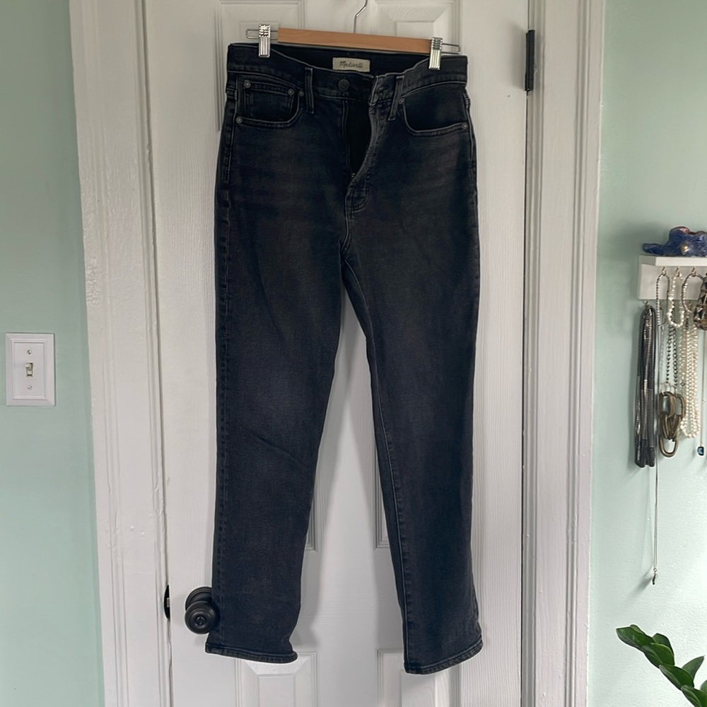 Madewell black wash perfect vintage Jean 27